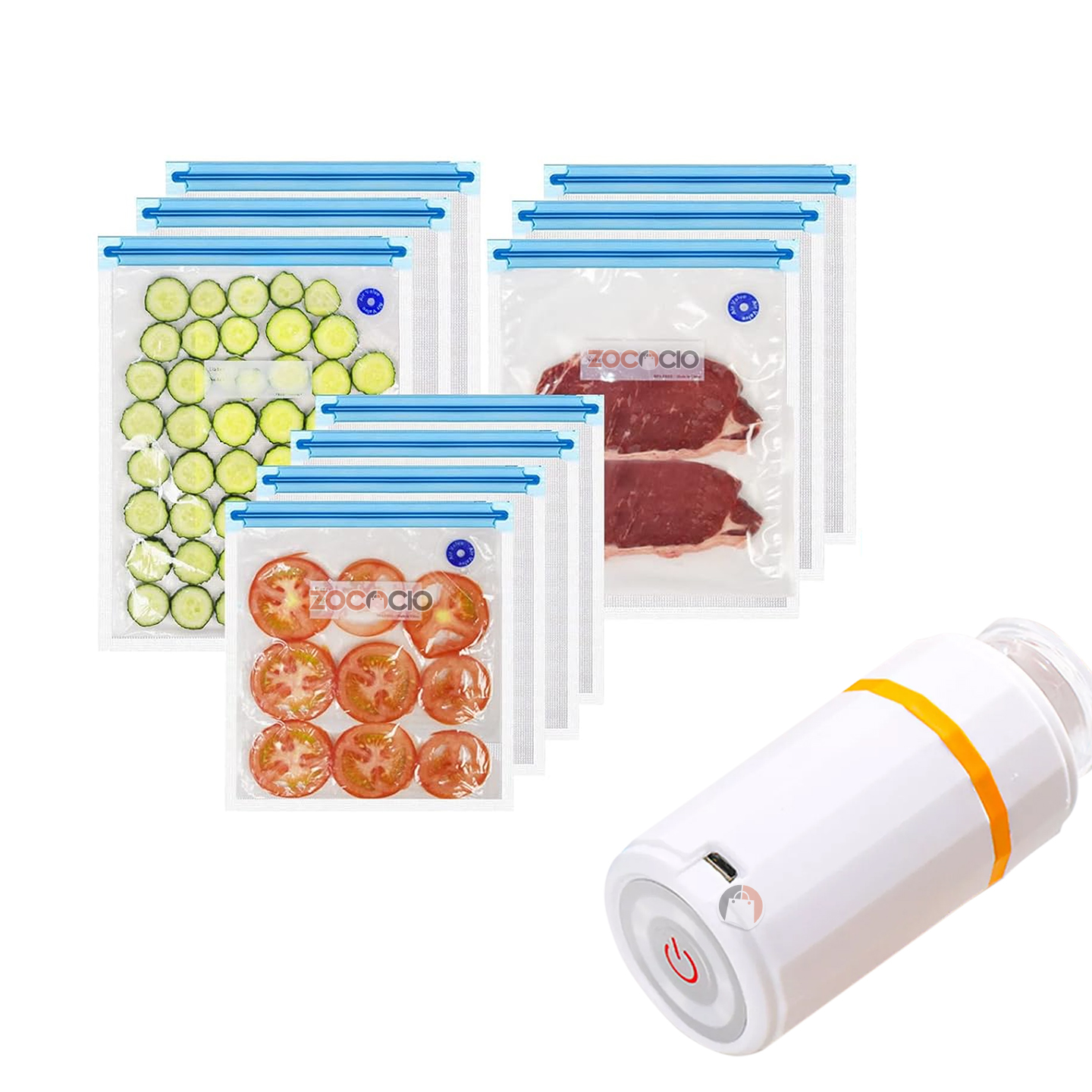 Miniatura 2 de Bomba Eléctrica Y Bolsa Al Vacío aliment